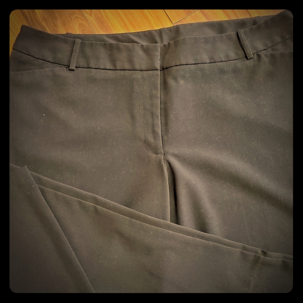 Black slacks